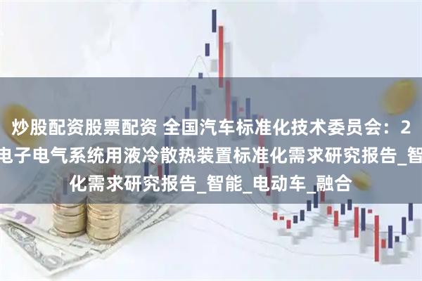 炒股配资股票配资 全国汽车标准化技术委员会：2025年汽车低压电子电气系统用液冷散热装置标准化需求研究报告_智能_电动车_融合
